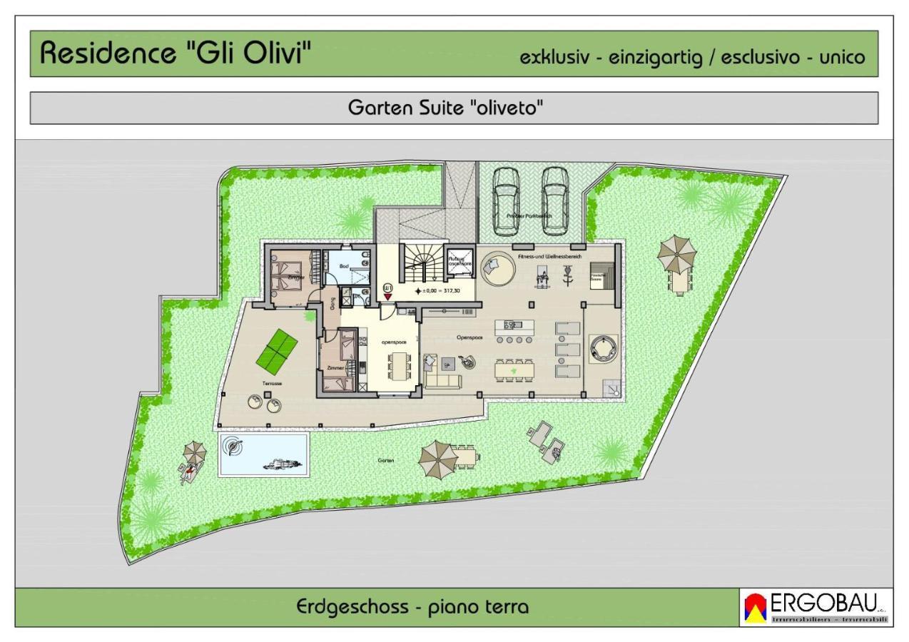 Penthouse & Garden - Luxury Apartment Postal / Burgstall Exteriör bild